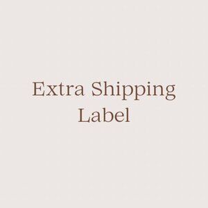 Extra Shipping Label